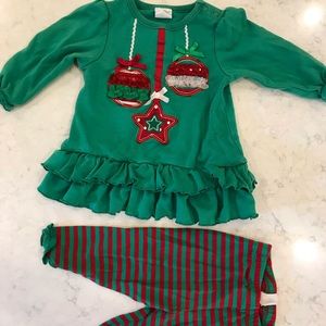 Christmas matching set- size 12 months
